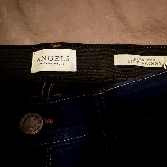 Angels dark blue Skinny Jeans with everluxe lift size 10 NWT - Picture 5 of 5